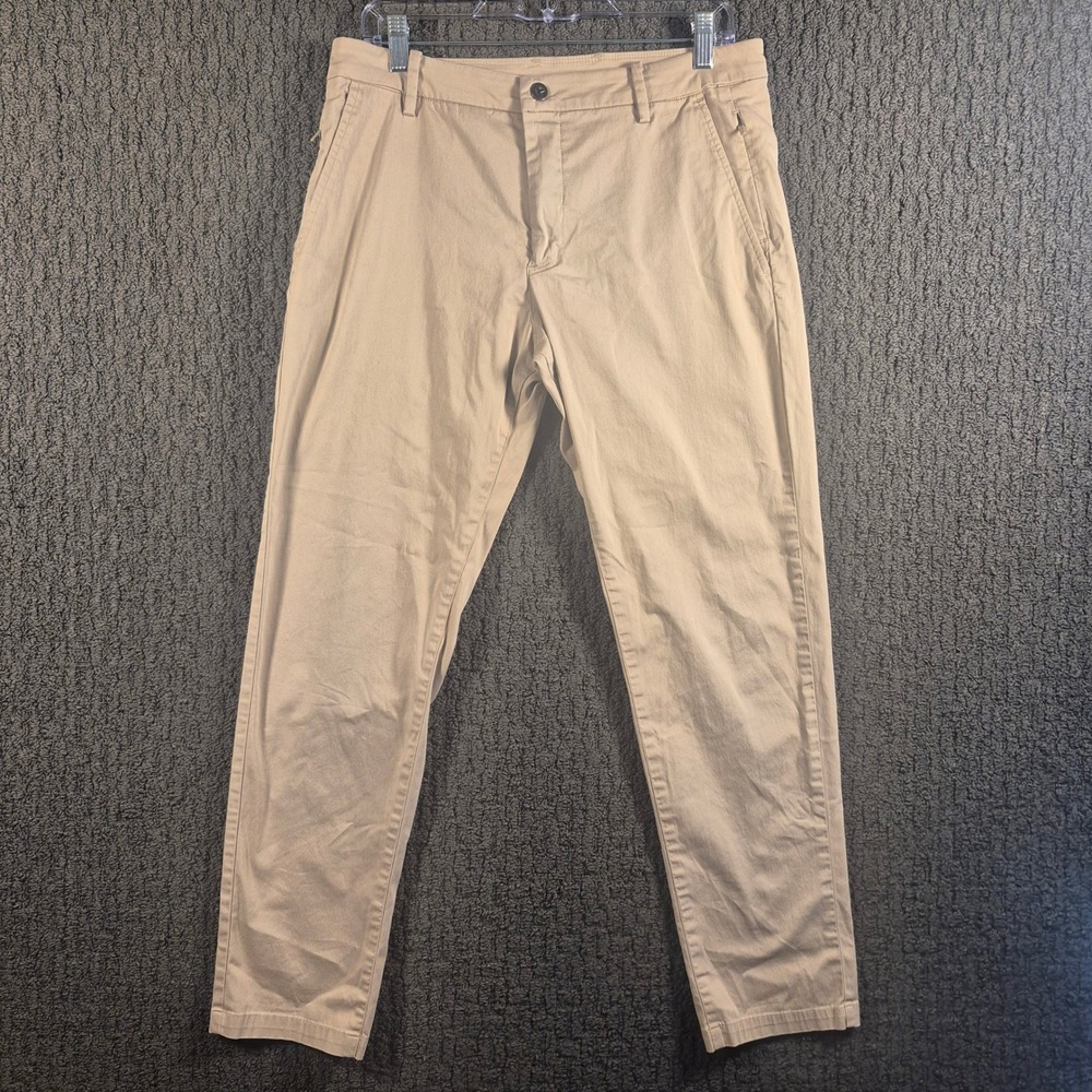 Birddogs Lined Khaki Pants Mens 32x30 Tan Stretch Performance Chino